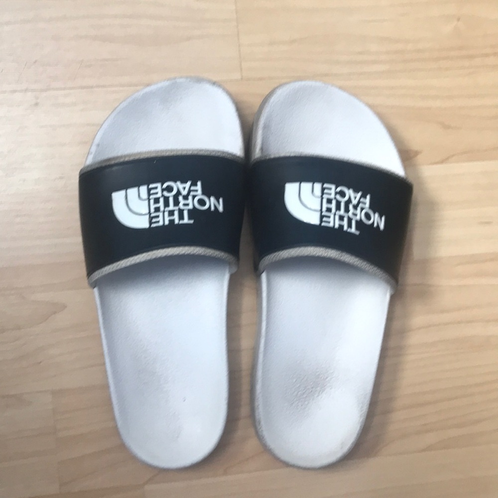 The North Face slides size 6 but would fit 7